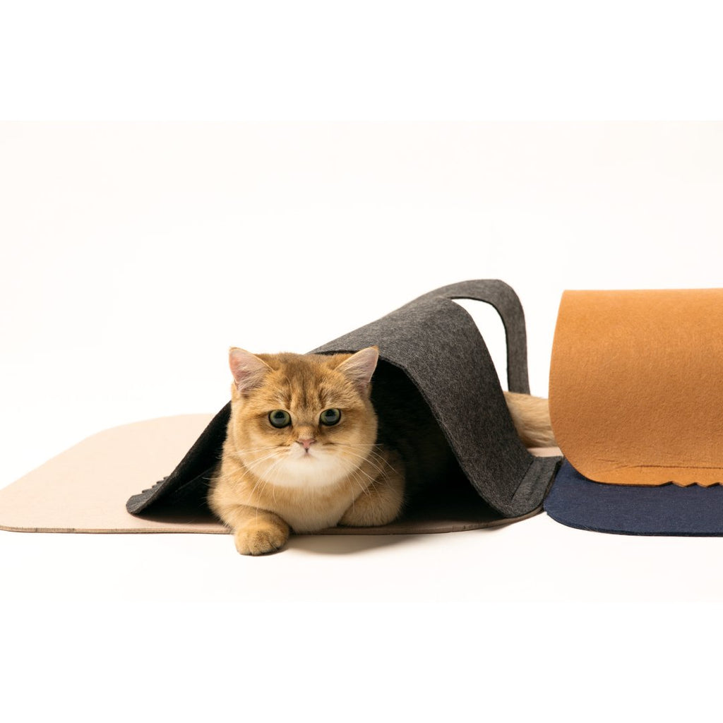 Felt Cat Tunnel Mat Set - Fang & Fur