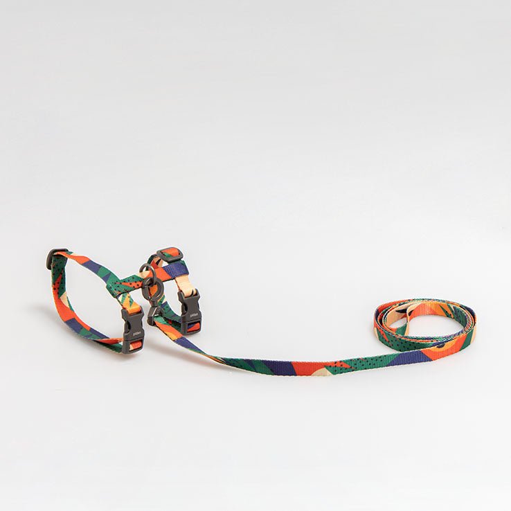 Cat Harness & Leash - Tropical - Pidan