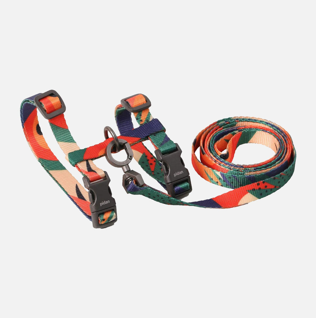 Cat Harness & Leash - Tropical - Pidan