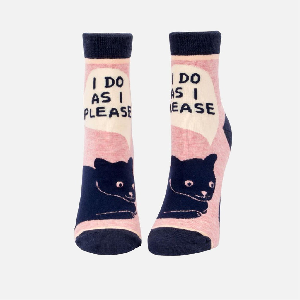 Cat Socks - I Do As I Please - Women's - Melric