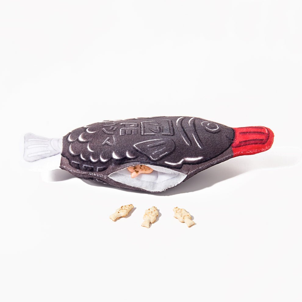 Catnip & Hidden Treat Toy - Soy Sauce Fish - Kashima